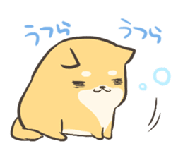 a lazy Shiba Inu Ver.everyday sticker #8639895