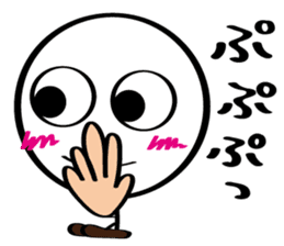 Always cheerful Stick human ver9 sticker #8640266