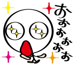 Always cheerful Stick human ver9 sticker #8640276