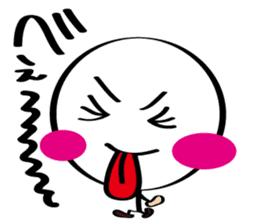 Always cheerful Stick human ver9 sticker #8640280