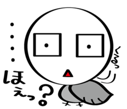 Always cheerful Stick human ver9 sticker #8640283