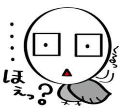 Always cheerful Stick human ver9 sticker #8640283