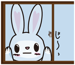 Negative rabbit The 3rd version sticker #8640847