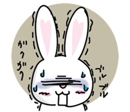 Negative rabbit The 3rd version sticker #8640849