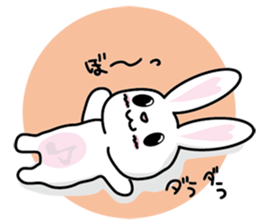 Negative rabbit The 3rd version sticker #8640866
