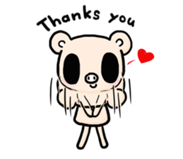 Cute faily pig 3 sticker #8640858