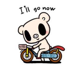 Cute faily pig 3 sticker #8640867