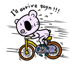 Cute faily pig 3 sticker #8640869