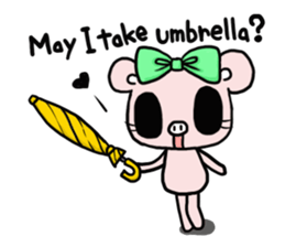 Cute faily pig 3 sticker #8640873