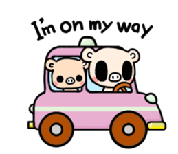 Cute faily pig 3 sticker #8640879