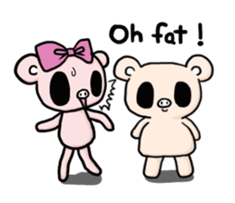 Cute faily pig 3 sticker #8640880