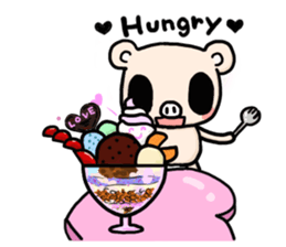 Cute faily pig 3 sticker #8640881