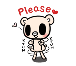 Cute faily pig 3 sticker #8640882