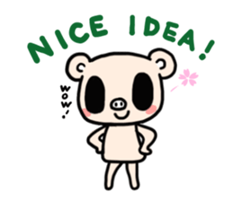 Cute faily pig 3 sticker #8640884