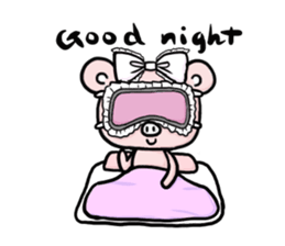 Cute faily pig 3 sticker #8640887