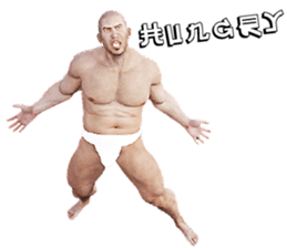 Sumo Man sticker #8641180