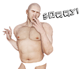 Sumo Man sticker #8641194