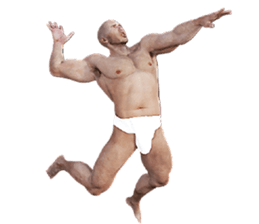 Sumo Man sticker #8641208