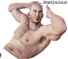 Sumo Man sticker #8641217