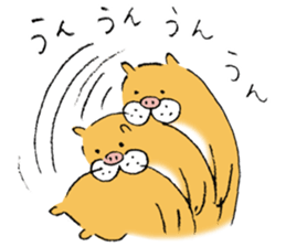 pig cat&me ver.2 sticker #8641581