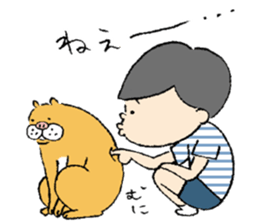 pig cat&me ver.2 sticker #8641584