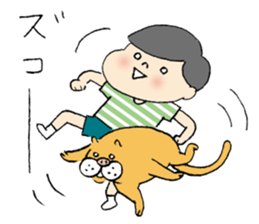 pig cat&me ver.2 sticker #8641586