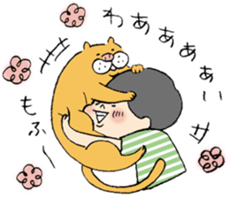 pig cat&me ver.2 sticker #8641596