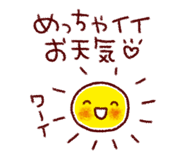 Happy feelings of Sticker sticker #8641550