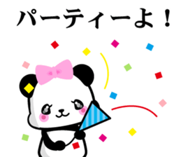 President daughter Panda 2 sticker #8641900