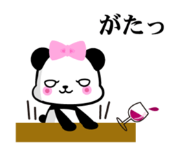 President daughter Panda 2 sticker #8641916