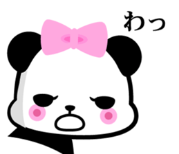 President daughter Panda 2 sticker #8641929