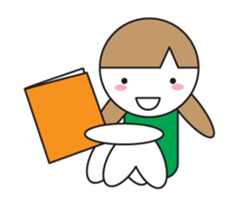 Large Font Polite 4 sticker #8642495