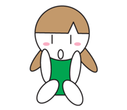 Large Font Polite 4 sticker #8642498