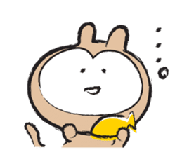 Hypothermia cat DAIFUKU-SAN (winter) sticker #8642586