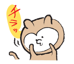 Hypothermia cat DAIFUKU-SAN (winter) sticker #8642590