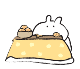 Hypothermia cat DAIFUKU-SAN (winter) sticker #8642597