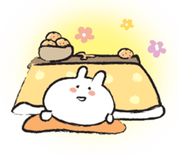 Hypothermia cat DAIFUKU-SAN (winter) sticker #8642618