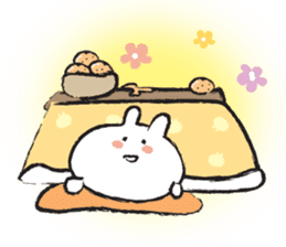 Hypothermia cat DAIFUKU-SAN (winter) sticker #8642618