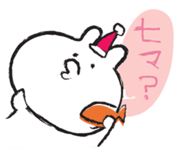 Hypothermia cat DAIFUKU-SAN (winter) sticker #8642619