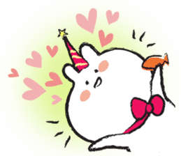 Hypothermia cat DAIFUKU-SAN (winter) sticker #8642621