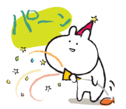 Hypothermia cat DAIFUKU-SAN (winter) sticker #8642622