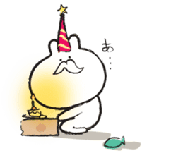 Hypothermia cat DAIFUKU-SAN (winter) sticker #8642623