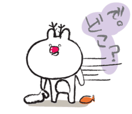 Hypothermia cat DAIFUKU-SAN (winter) sticker #8642624