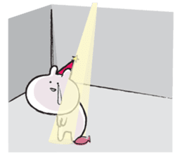 Hypothermia cat DAIFUKU-SAN (winter) sticker #8642625