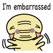 Golden Axolotl English version sticker #8643532