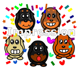 Dachshunds sticker #8643820