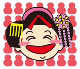 Mischievous series [MAIKO] Kyoto Japan sticker #8644371