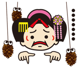 Mischievous series [MAIKO] Kyoto Japan sticker #8644378