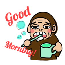 Monkeys sticker. I'm Monchi. sticker #8644426