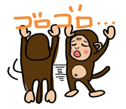 Monkeys sticker. I'm Monchi. sticker #8644450